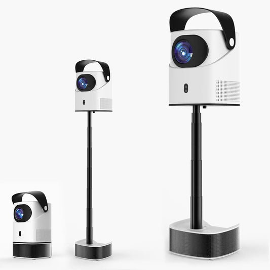 FEEL WOW Portable Android Projector With Native Stand And Home Theater WiFi HDMI
