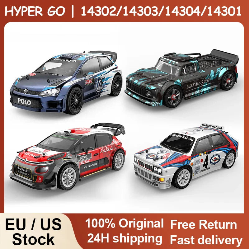 Experience heart-pounding high-speed thrills with your Hyper Go RC Drift Car by JIUSI.