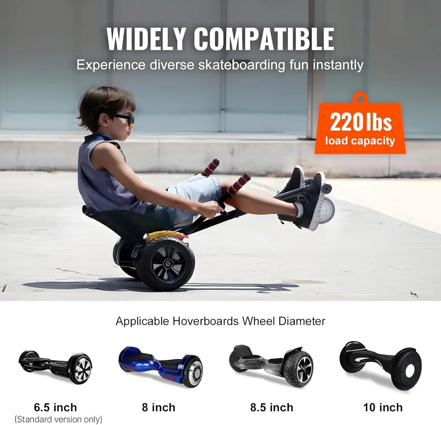 Turn your hoverboard into a thrilling, family-friendly ride with a sturdy seat attachment from XMSJ, designed for quick tool-free setup, comfortable seating, and safe, stable performance for kids and adults alike.