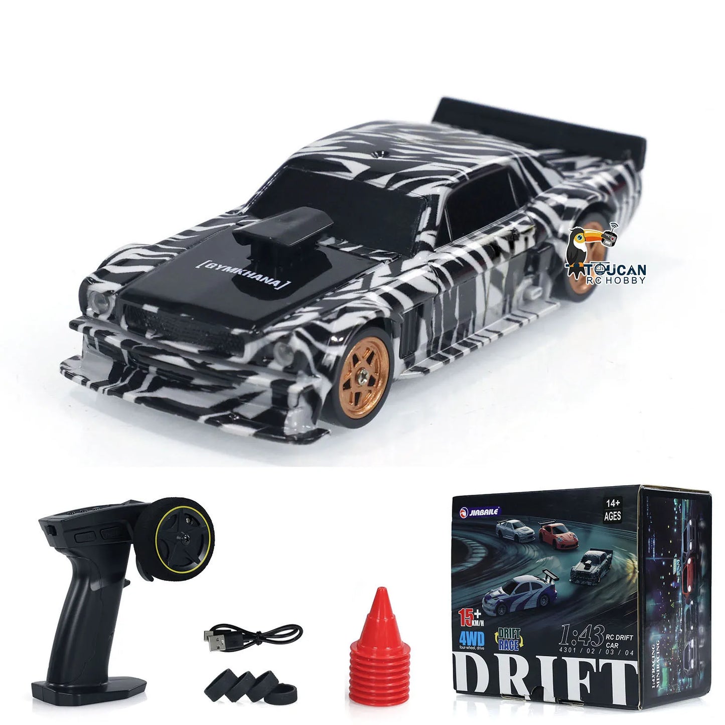 Unitru brings you a US stock 1 to 43 RC speed car with fast, responsive action, exciting drifting dynamics, durable construction, and ready-to-run convenience designed for newcomers and seasoned hobbyists alike.