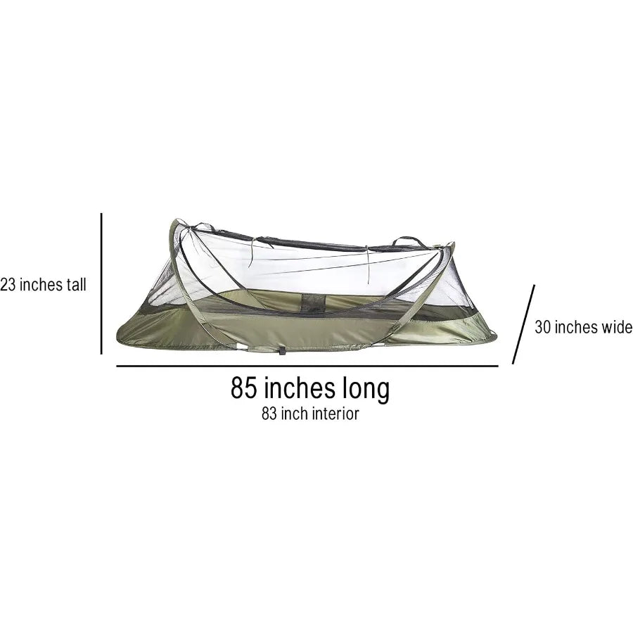 Bivy Tent Lightweight Single Person Sleeping Net For Outdoor Camping