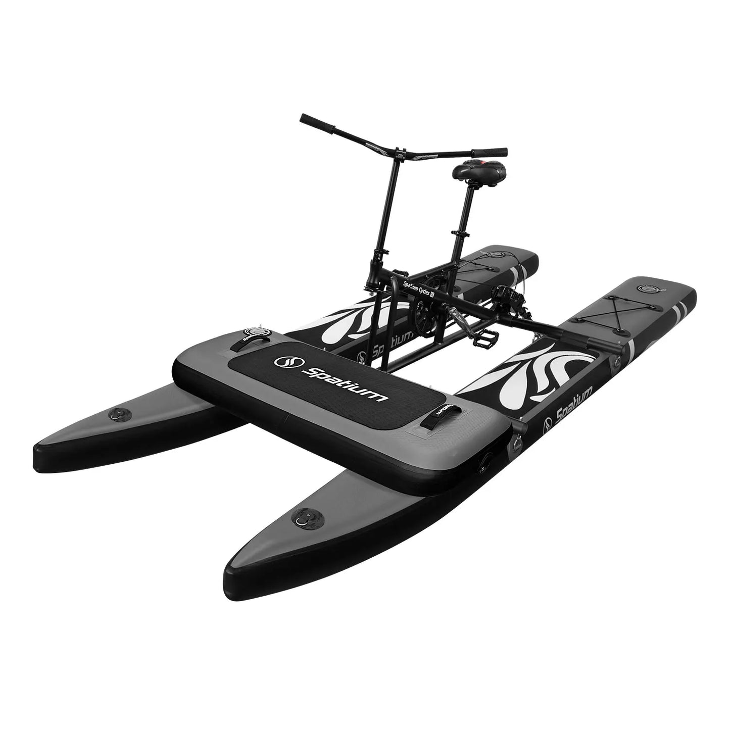 Spatium Sup Water Bike Inflatable Pedal Boat 2.0 for Lake Stable and Easy Drive