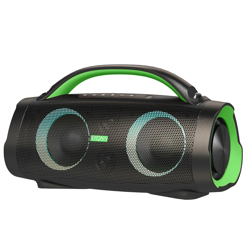 DOSS 100W Portable Bluetooth Speaker 5.3 IPX6 Waterproof Outdoor