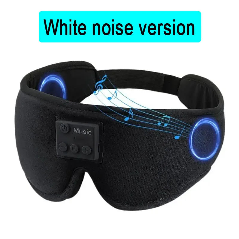 Tiandirenhe 3D Wireless Sleep Eye Mask With Bluetooth Headphones And Mic