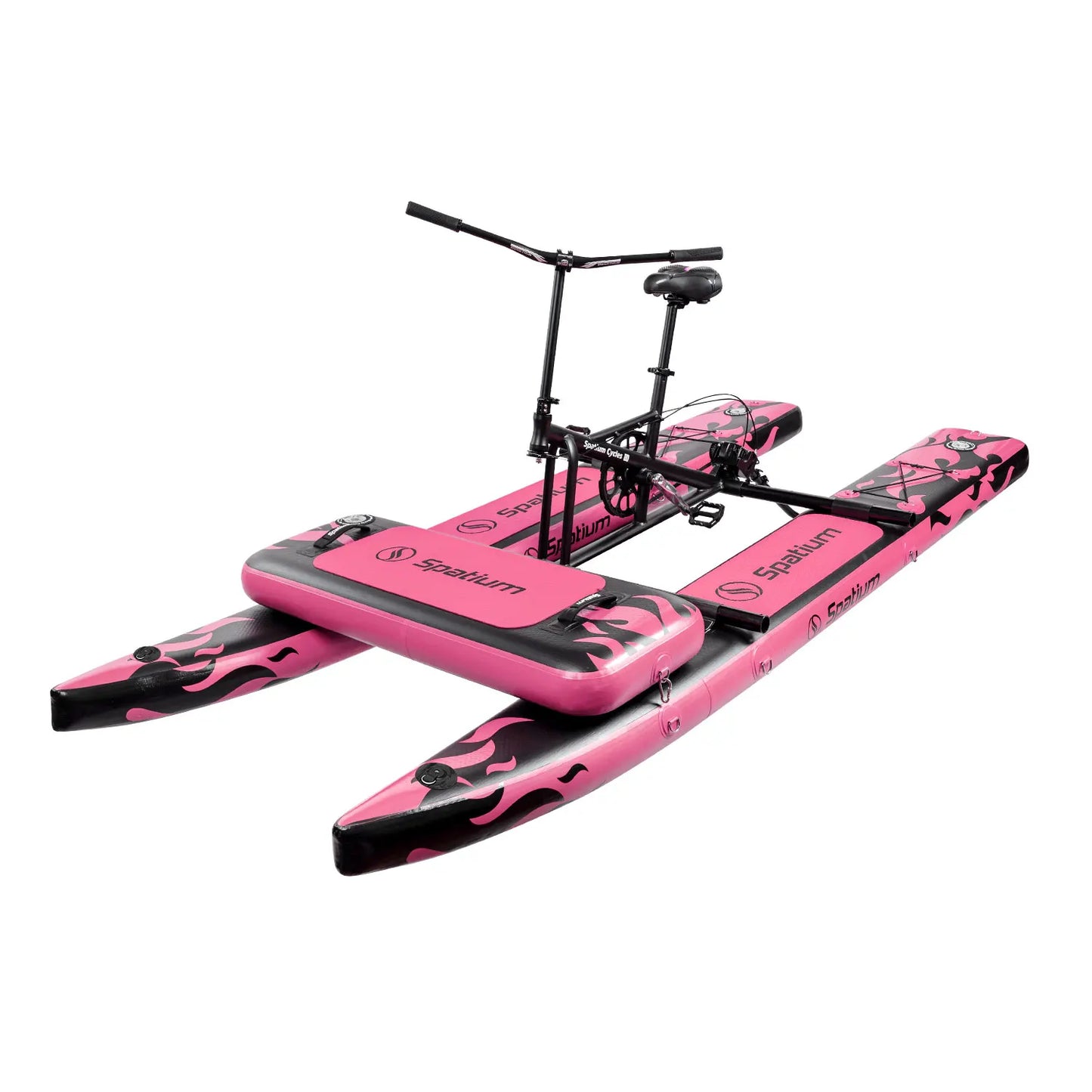 Spatium Sup Water Bike Inflatable Pedal Boat 2.0 for Lake Stable and Easy Drive
