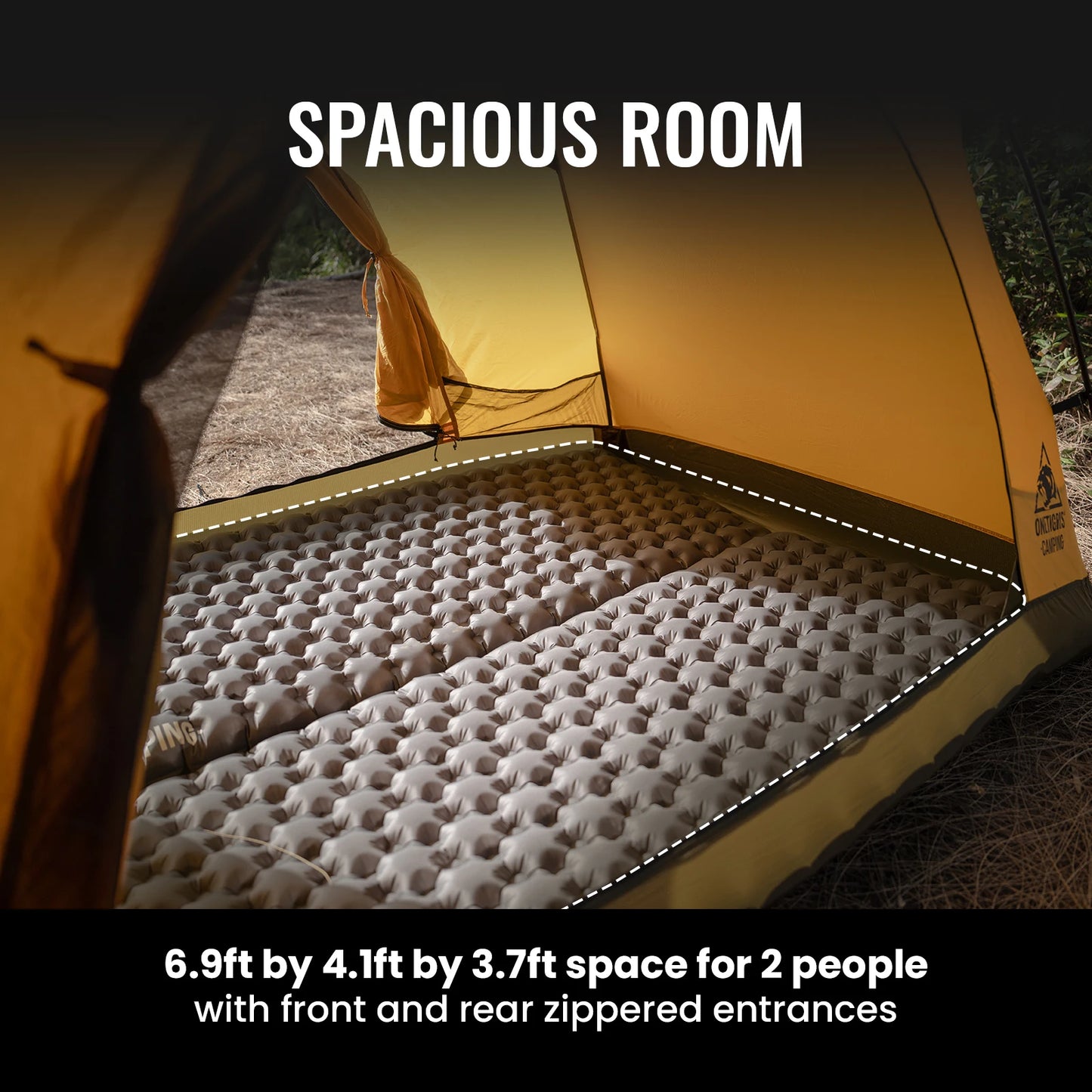 OneTigris Stella Camping Tent 4 Season 2 Person Lightweight Waterproof