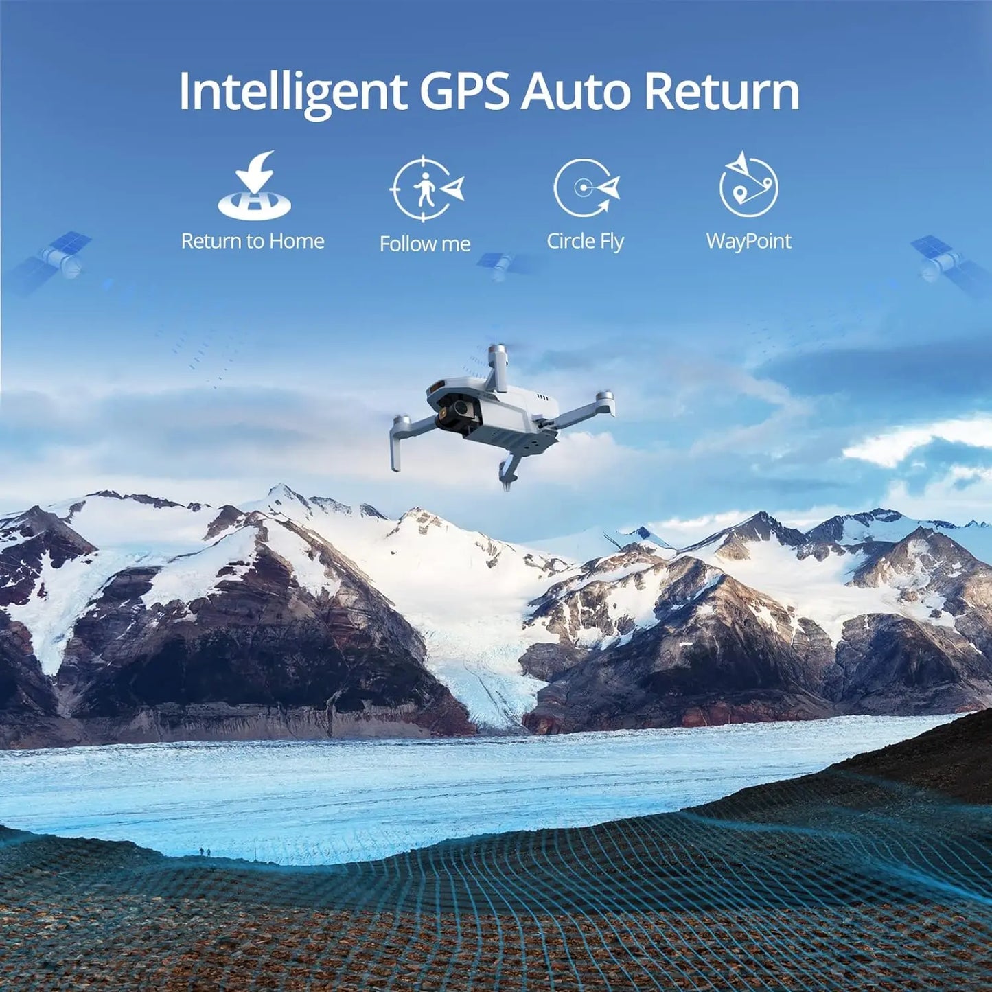 Elevate your aerial storytelling with the Potensic Atom SE, a lightweight GPS drone built for stable flights and stunning 4K video that makes flying effortless and visuals cinematic.