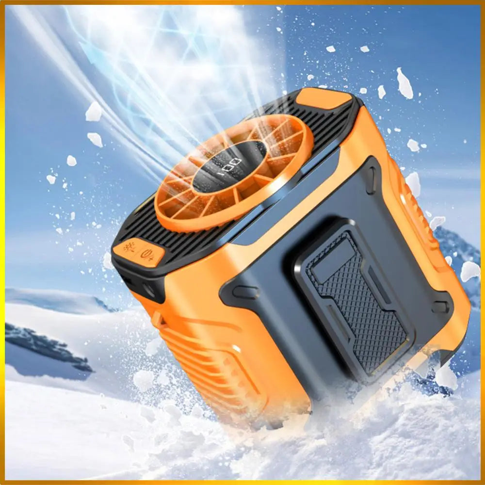 Stay cool on the go with the Alloet portable waist fan that keeps you hands free and refreshed during outdoor work, travel, and adventures.