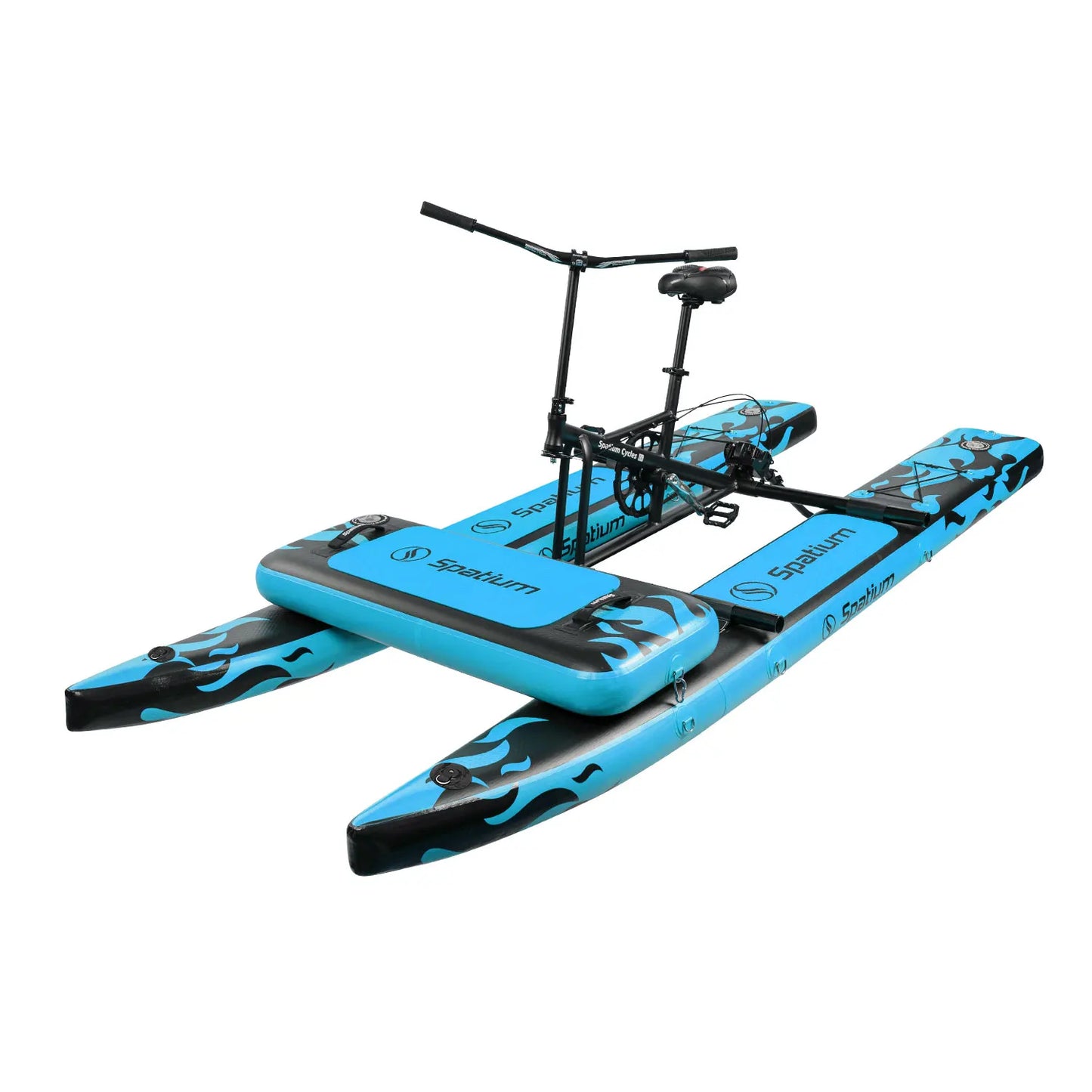 Spatium Sup Water Bike Inflatable Pedal Boat 2.0 for Lake Stable and Easy Drive