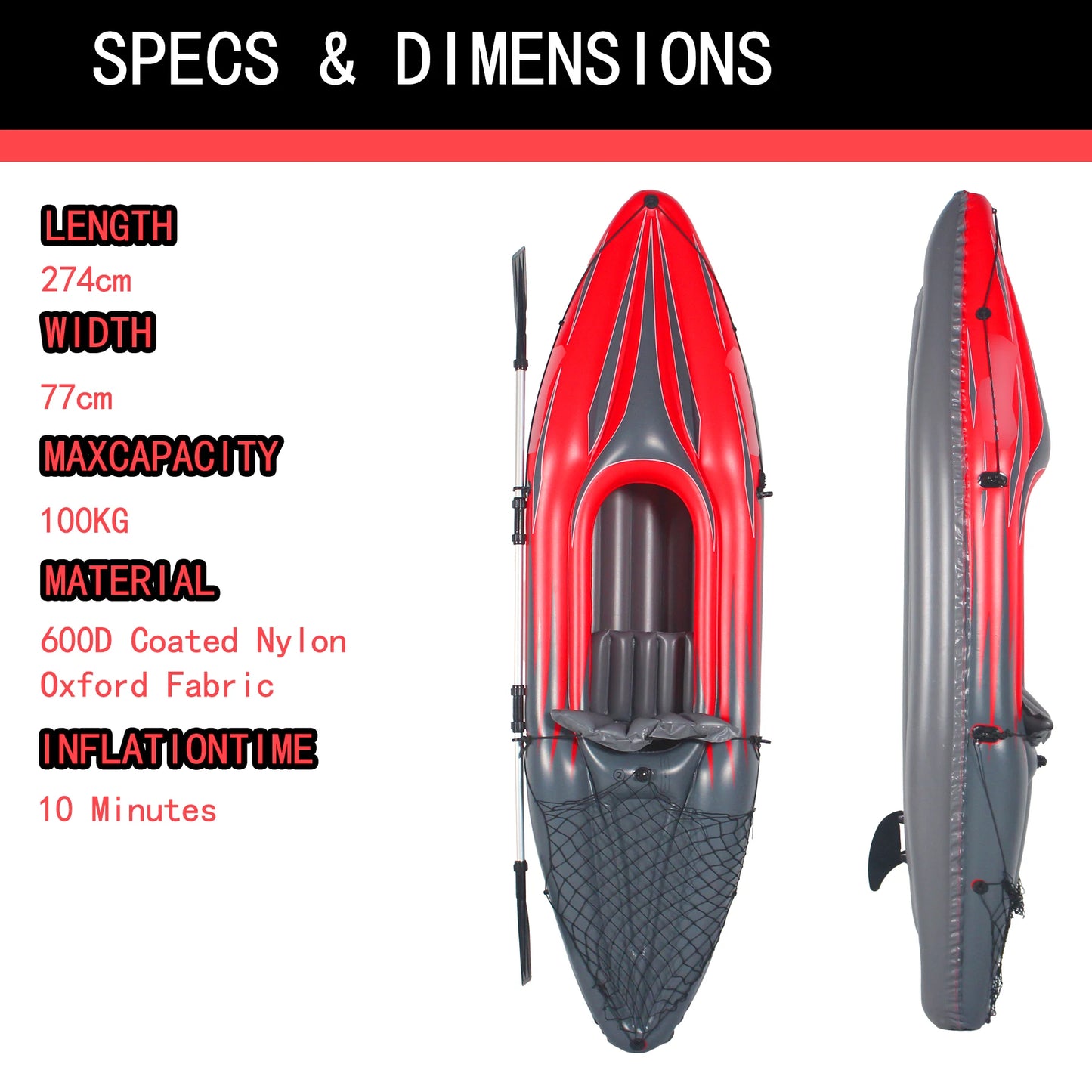 From HHSJZWCY, you can enjoy reliable solo adventures on lakes and rivers, with portability and stability that suit beginners and seasoned paddlers alike.