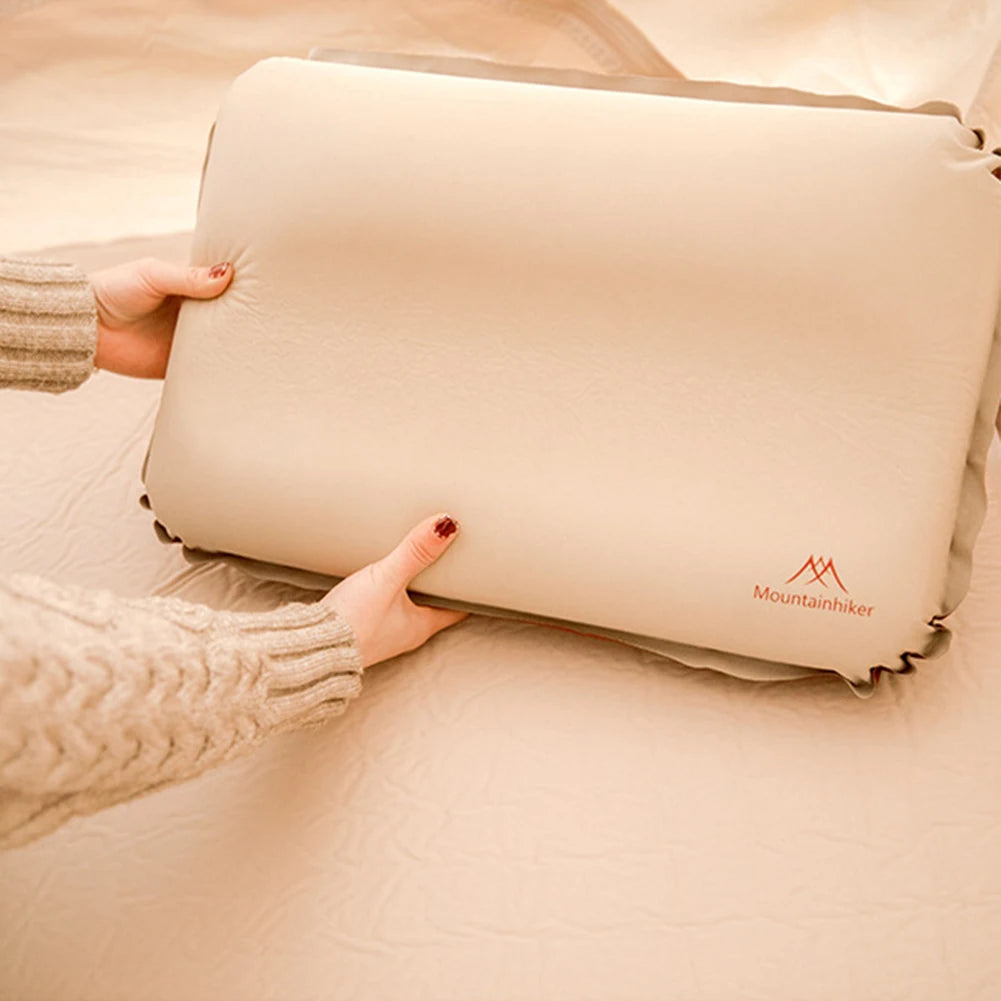 alloet Ultralight Inflatable Neck Pillow For Travel Car Airplane Train Office