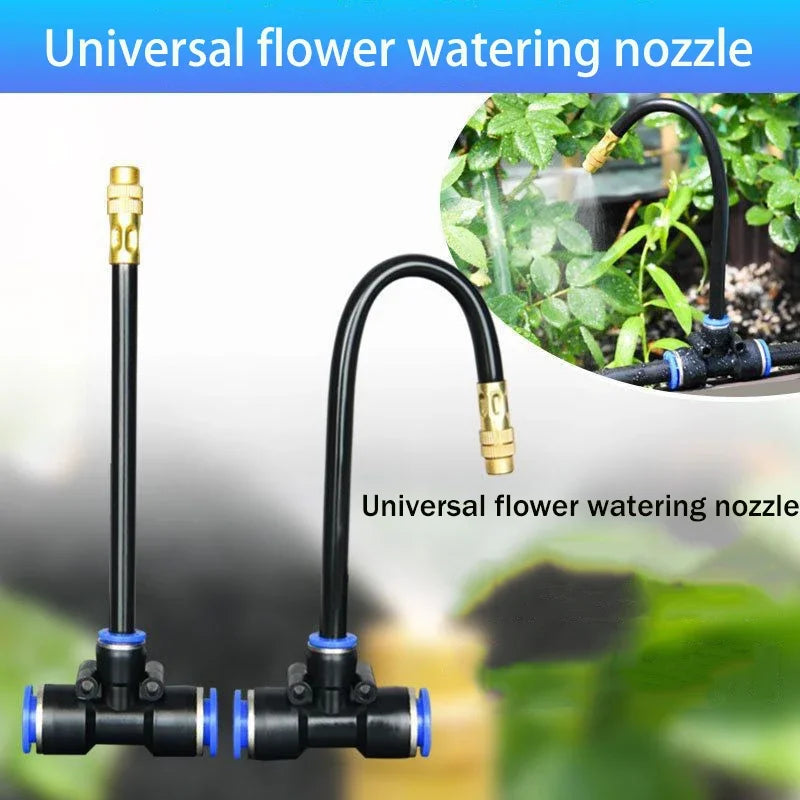 Upgrade your outdoor watering with a universal automatic irrigation sprinkler kit that delivers efficient, even mist across balconies, patios, and gardens.