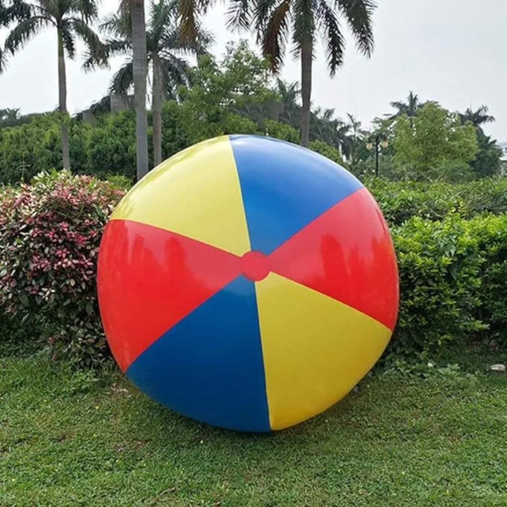 Large PVC Beach Ball 130cm and 150cm for Pool Volleyball Water Games