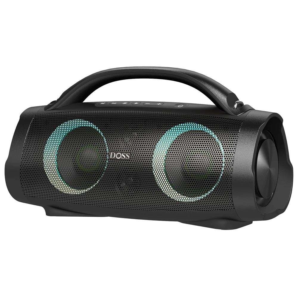 DOSS 100W Portable Bluetooth Speaker 5.3 IPX6 Waterproof Outdoor