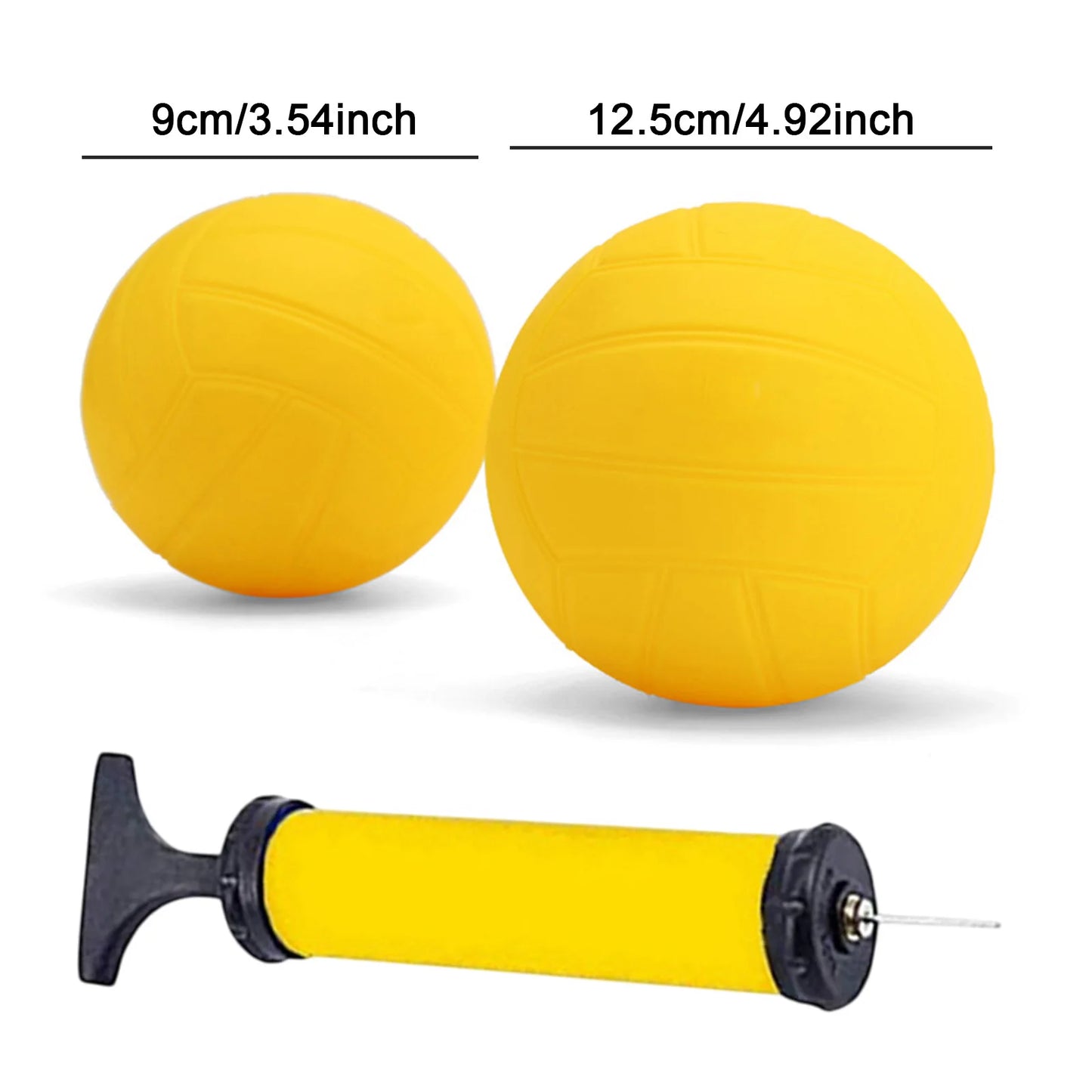 Perfeclan Spike Replacement Balls Mini Volleyball With Pump