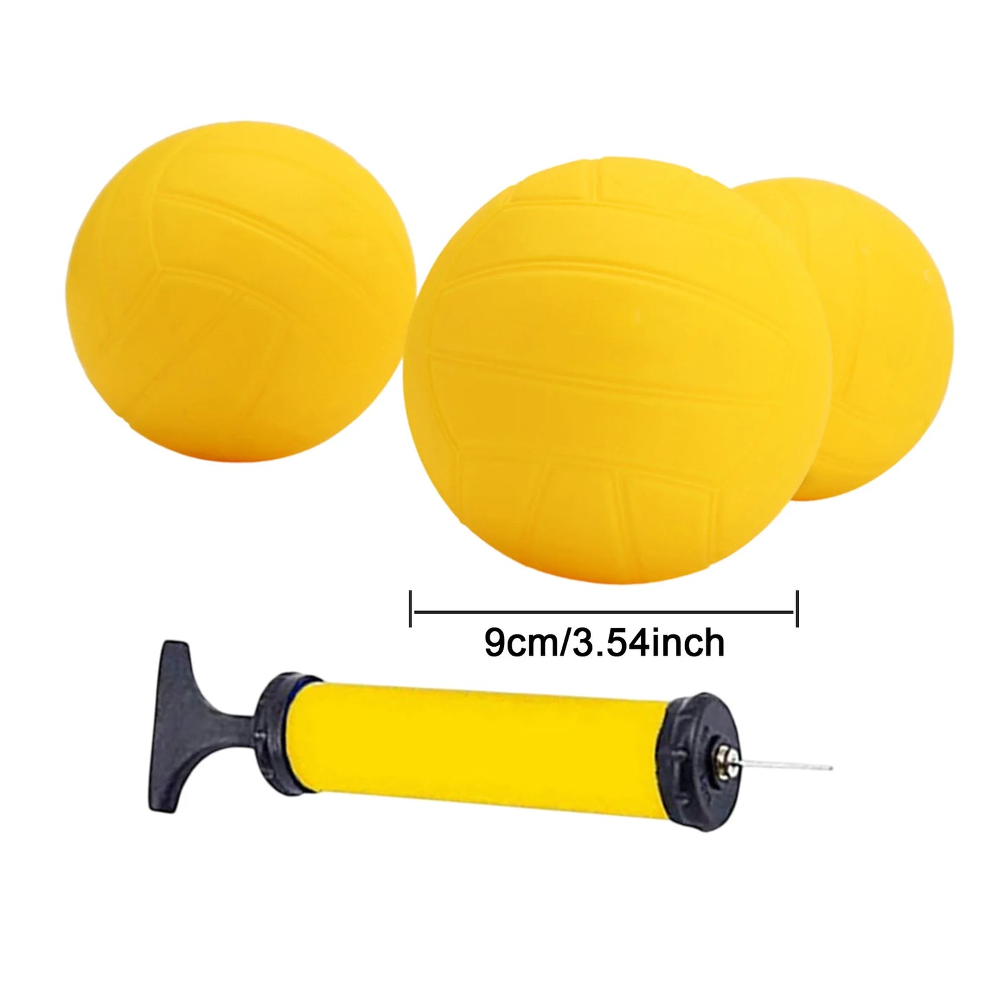 Perfeclan Spike Replacement Balls Mini Volleyball With Pump