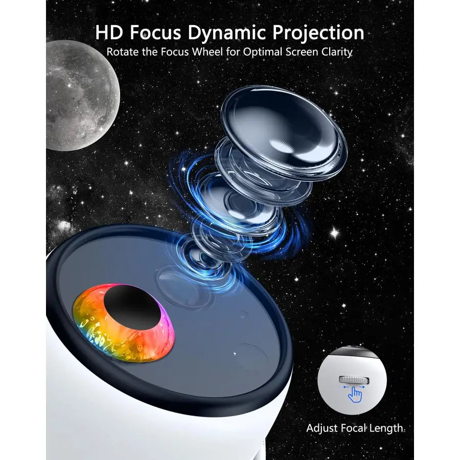 Turn your room into a celestial escape with the XMSJ Galaxy Projector.