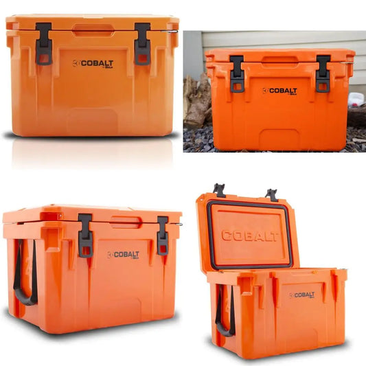 Keep your drinks cold and your adventures worry free with this rugged 25 quart ice chest you can rely on.