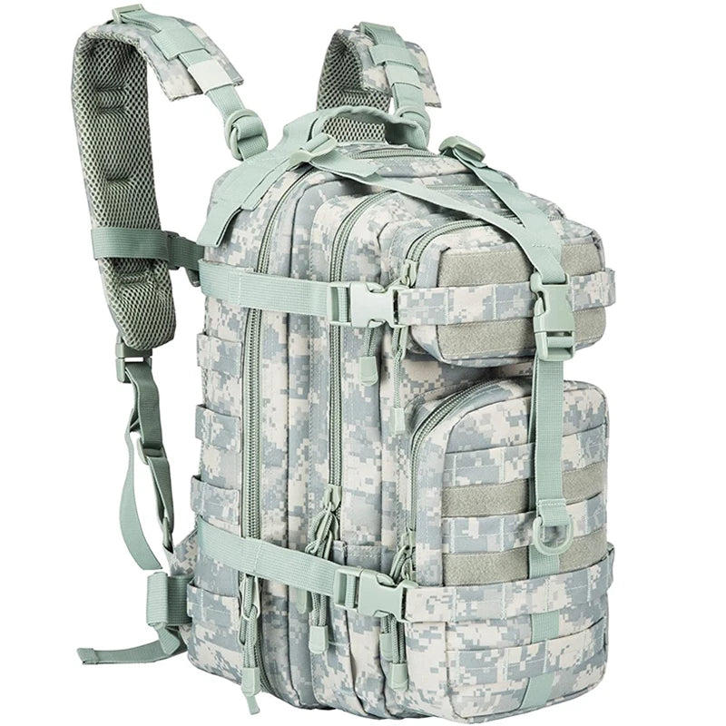 30L Tactical Backpack Molle Assault Pack Bug Out Bag For Hiking Camping