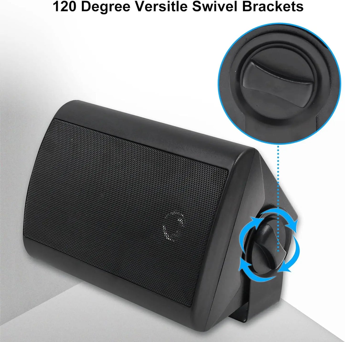 Upgrade your outdoor audio with Herdio passive speakers built to endure all weather and deliver dependable, room-filling sound for patios, decks, and backyards for year-round enjoyment.
