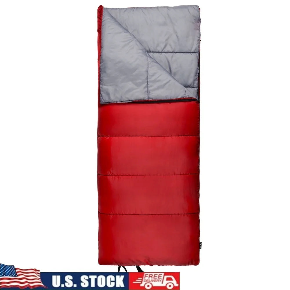 NONECN 50F Warm Weather Sleeping Bag Lightweight Camping Quilt Machine Washable
