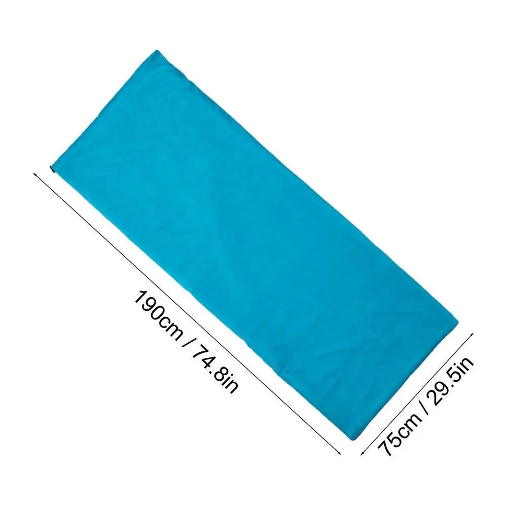 Packable Kids Sleeping Bag With Compression Sack Foldable Envelope Travel Gear