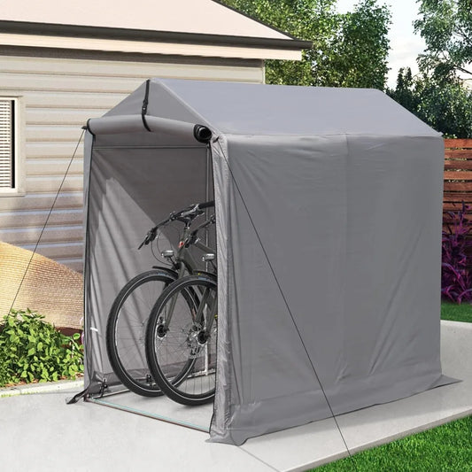 Protect your outdoor gear with a sturdy, portable storage shelter that accommodates bikes, lawnmowers, garden tools, and seasonal equipment, while staying easy to move and set up anywhere you need it.