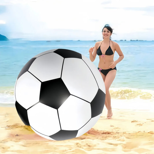 Make splashy memories with Inflatable Kingdom's giant beach ball that elevates outdoor play to a splash party.
