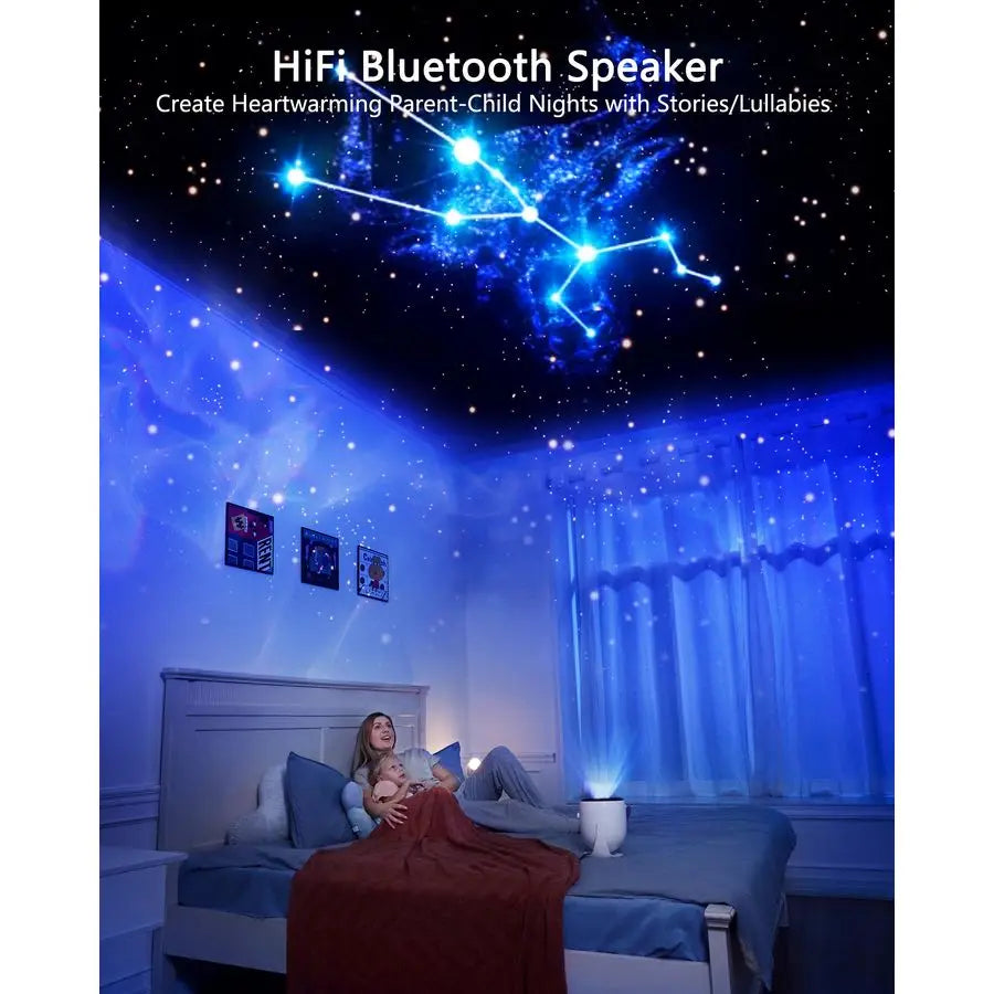 Turn your room into a celestial escape with the XMSJ Galaxy Projector.