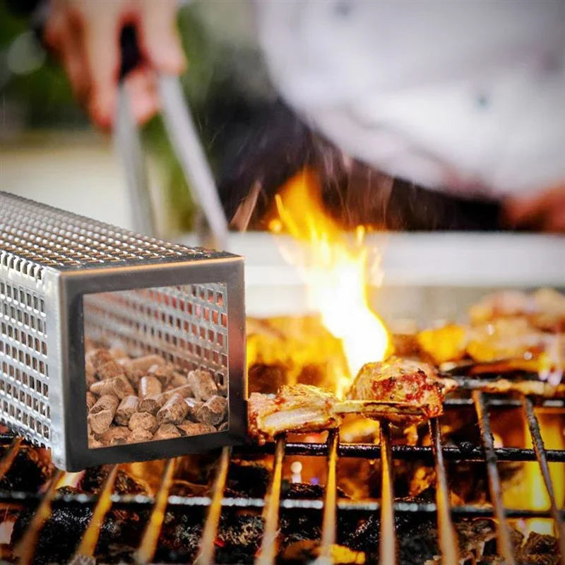 Elevate your barbecue with the rich, apple wood flavor that infuses every bite.