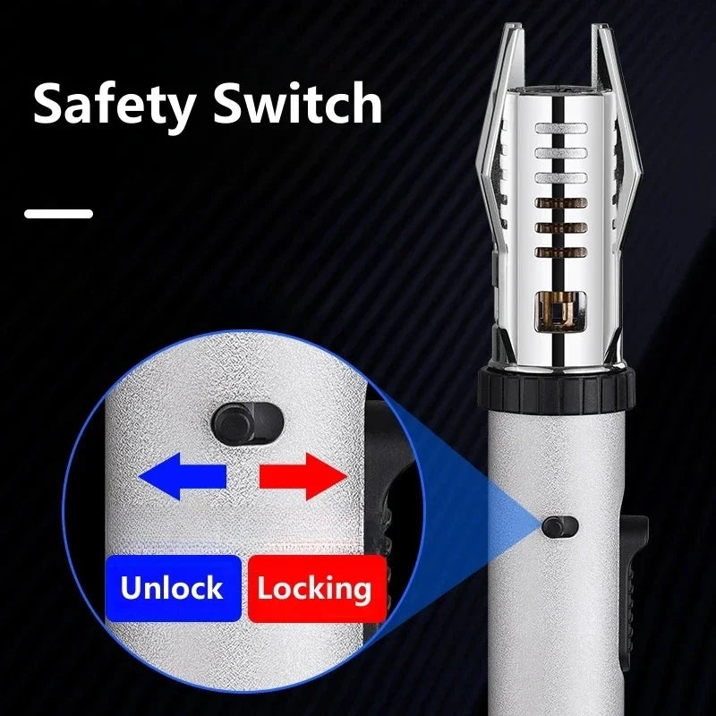 Unleash the power of fire in your hands with the KYJG Lightsaber Torch Lighter, a futuristic tool that pairs bold style with high heat performance.