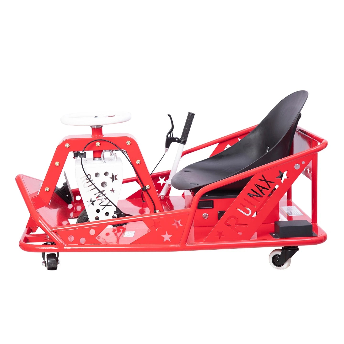 Unleash your inner racer with this adult electric drift kart built for fearless off road fun and thrilling backyard battles.