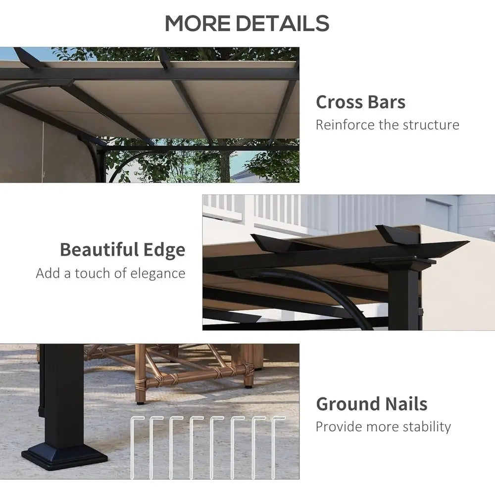 Transform your outdoor living space with a rugged, weather resistant pergola that adds shade, shelter, and style.