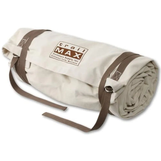 Canvas Cavalry Style Cowboy Bedroll for Winter Camping Lined Sleeping Bag Cover