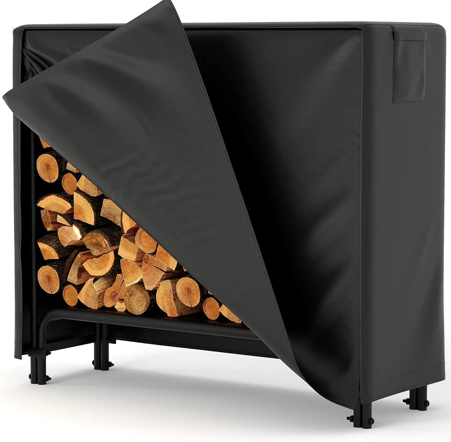 Transform your outdoor space with a sturdy 4ft firewood rack that keeps logs organized, dry, and ready for a cozy fire.