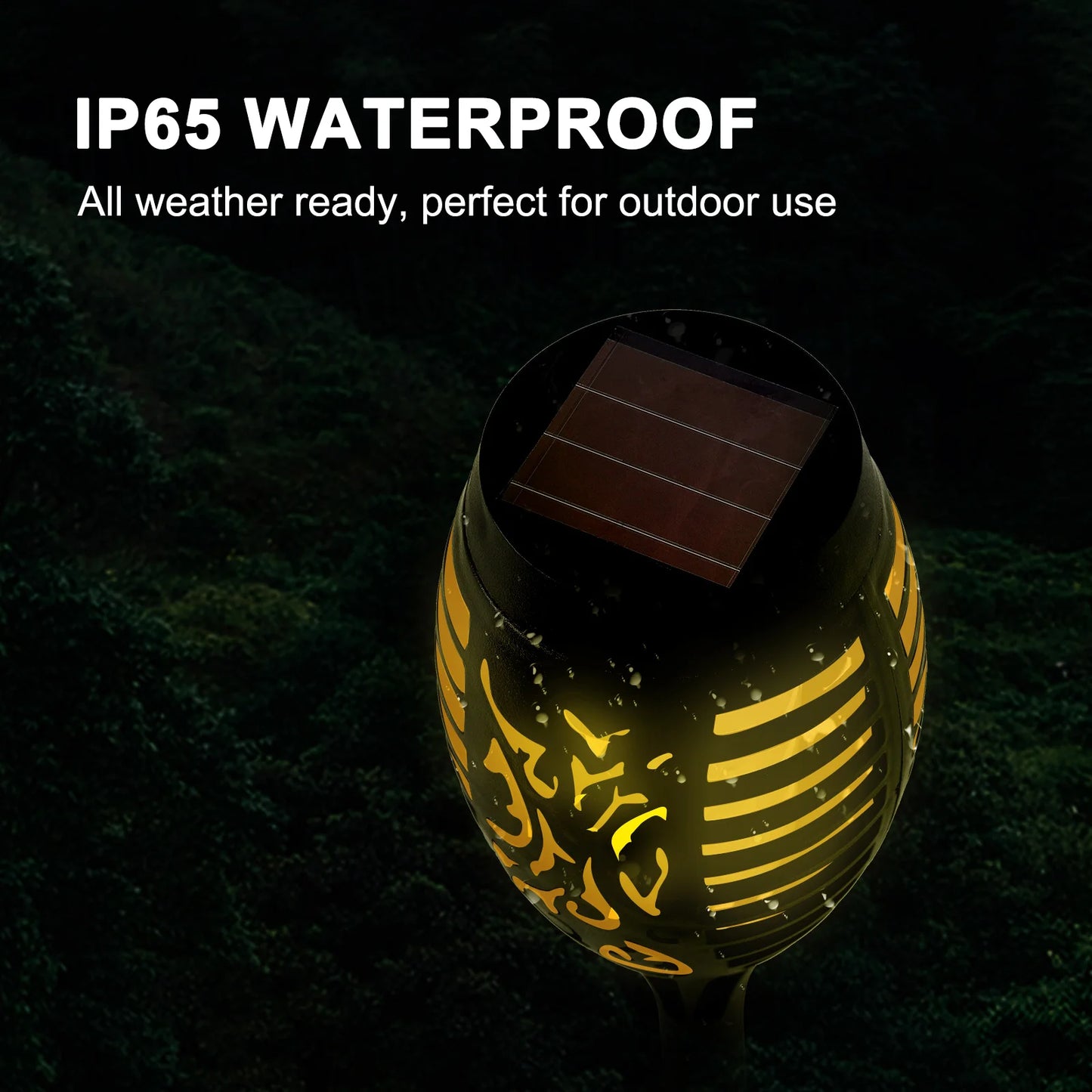 Transform your outdoor spaces with luminous, flickering solar torches that brighten evenings without any wiring or fuss.