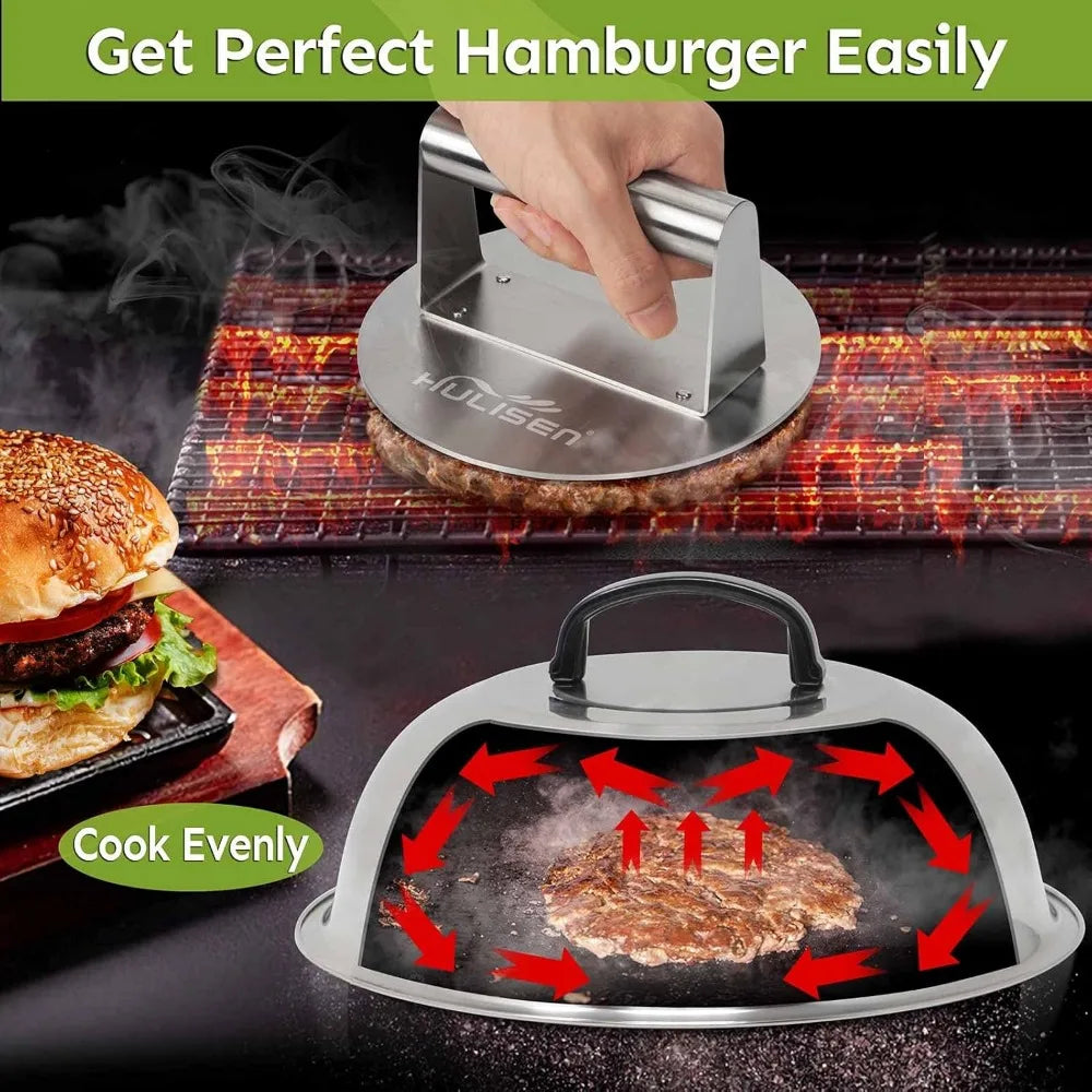 Elevate your home grilling to restaurant quality with this professional griddle accessories kit.