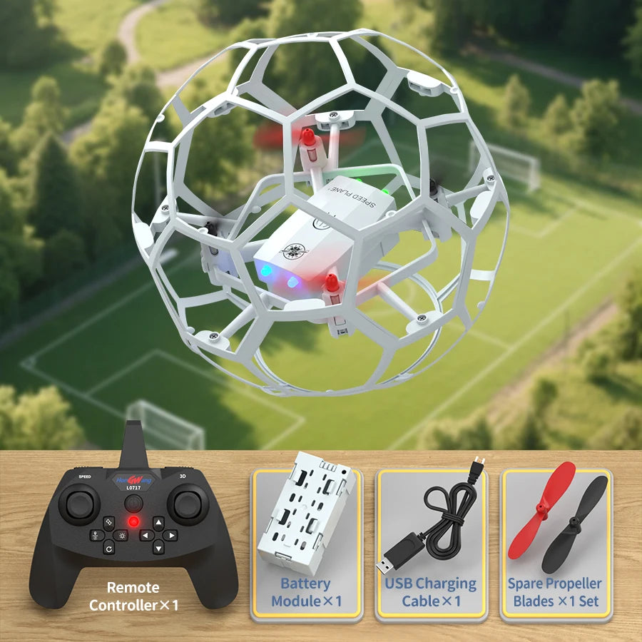 Turn play into engineering with this DIY football drone, a clever blend of education, sport, and flight designed for you.