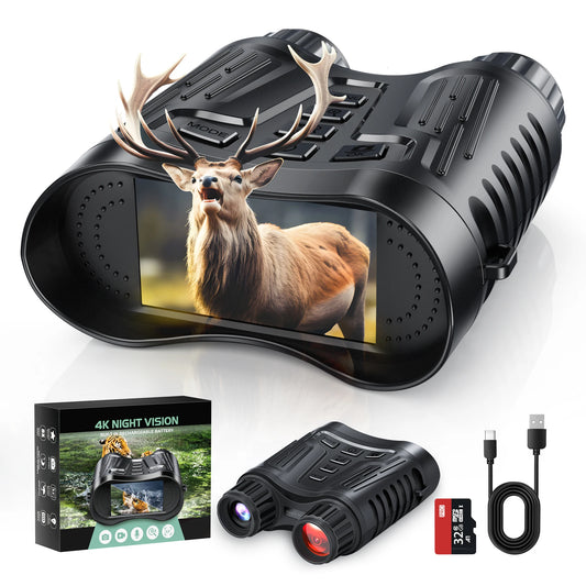 Experience night hunting with crystal clarity using the DIYIME Night Vision Binoculars.