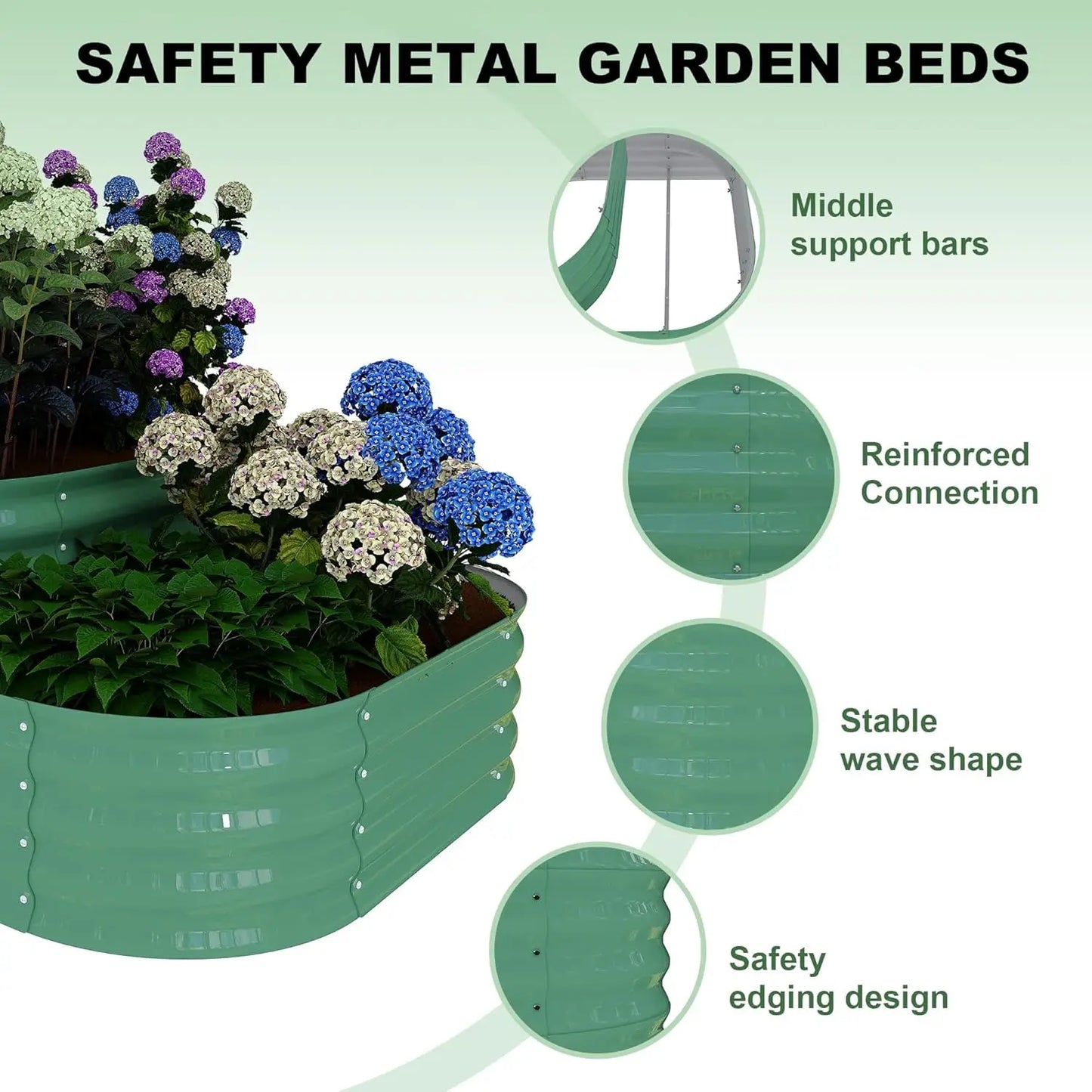 Grow a thriving backyard garden with this rugged raised bed built for durability, efficiency, and effortless maintenance outdoors.