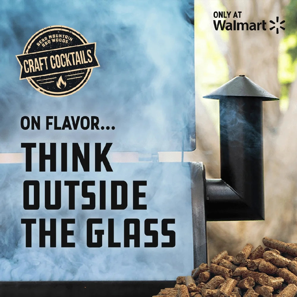 Bear Mountain Natural Maple Bourbon Pecan BBQ Wood Pellets 20lb Premium