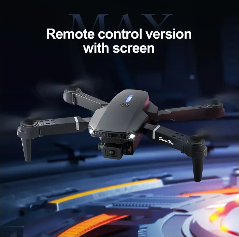 2025 E88 Drone HD Dual Camera With Screen Control One Key Takeoff WiFi App