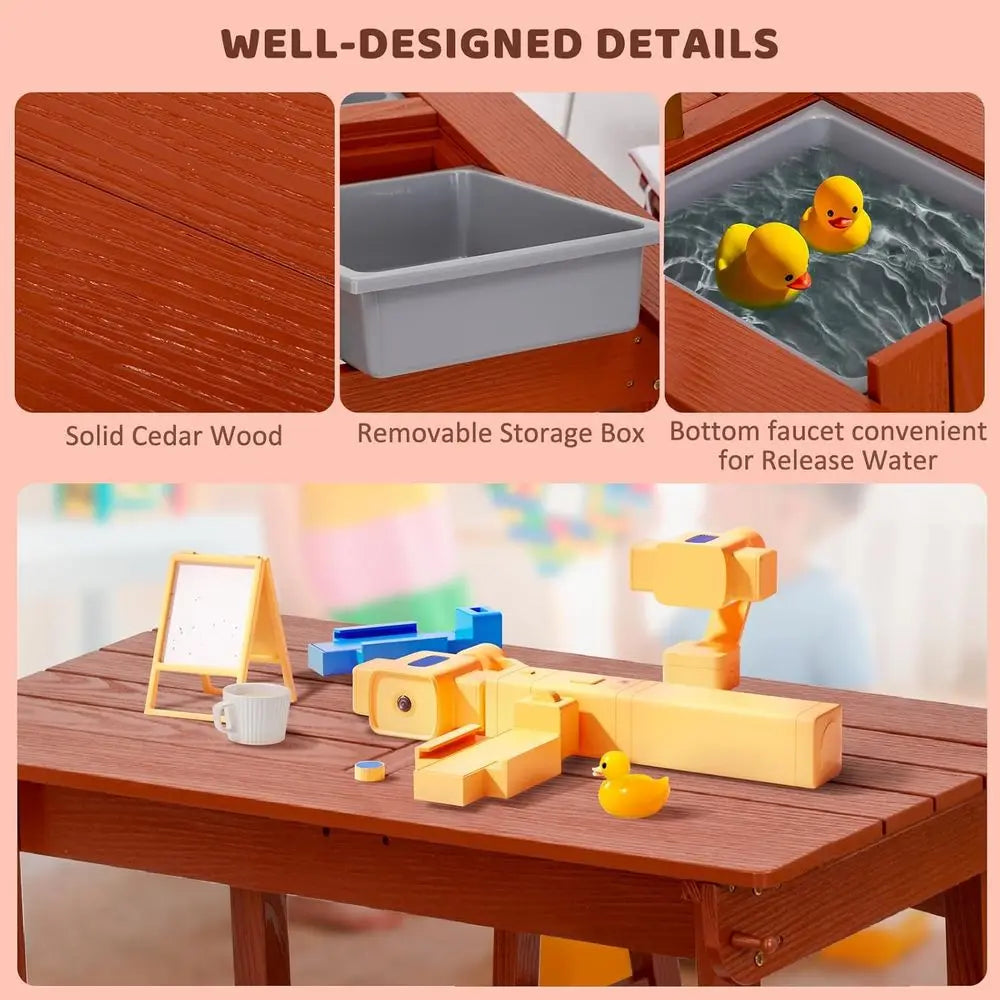 Create lasting outdoor memories for you and your family with a versatile picnic table that blends style, practicality, and family fun for gatherings.