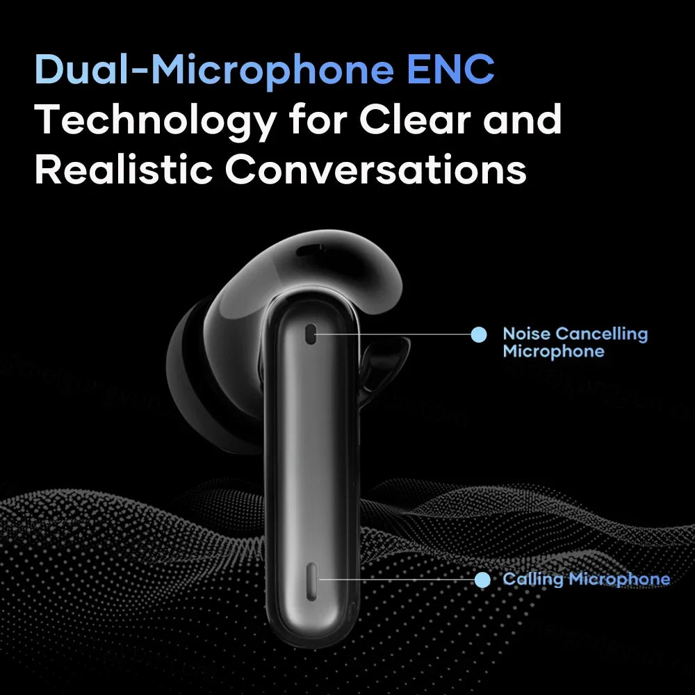 Experience immersive sound, dependable wireless performance, and all day comfort with the Wavefun Star 2 Bluetooth Earphones.
