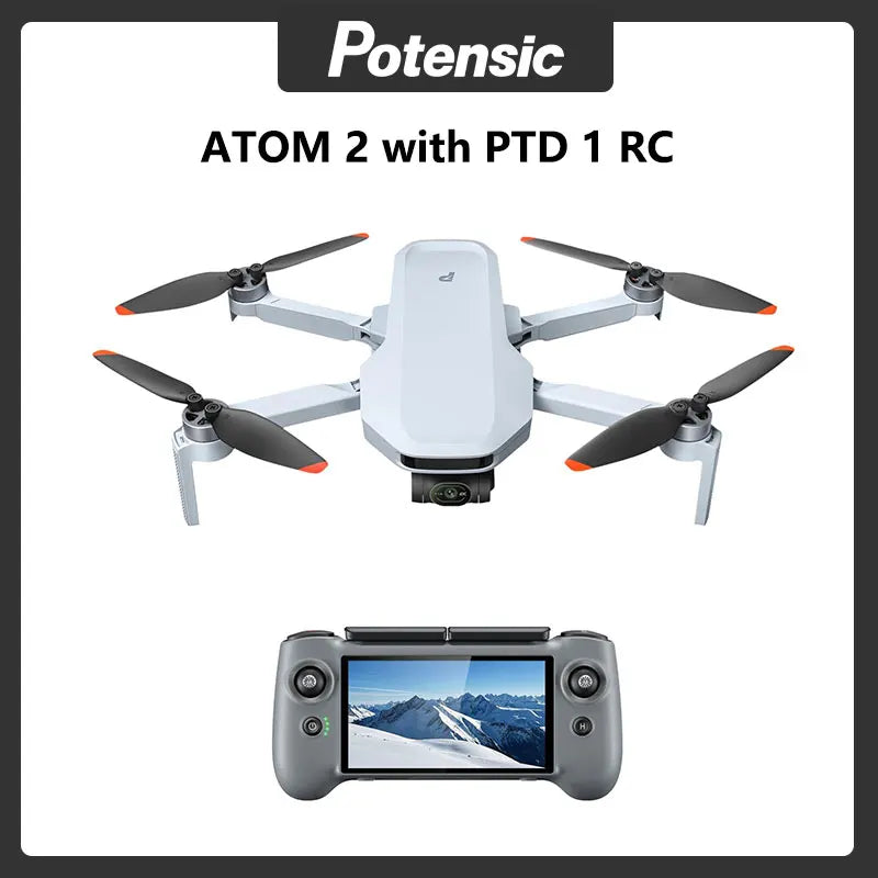 Capture pro‑level footage with the Potensic C0 ATOM 2 drone, your portable aerial companion for vivid 4K video, 8K photos, and reliable 10 km transmission that elevates every flight.