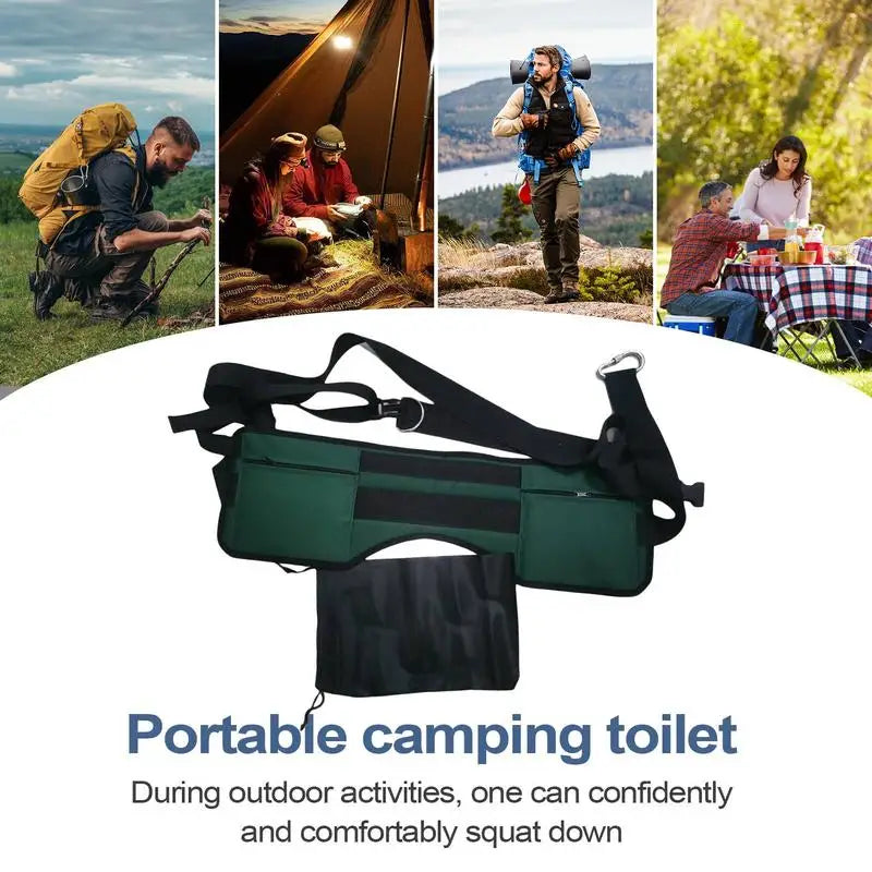Take control of your outdoor bathroom breaks with the Crap Strap for Pooping in The Woods, a portable, hygienic, and discreet solution designed for hikers, hunters, campers, and adventurers who value comfort on rugged trails.