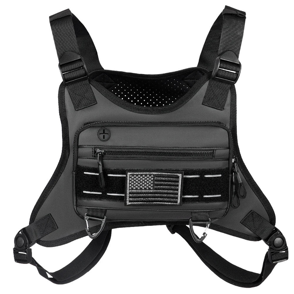 Shunmaii delivers reliable carry for your adventures with this unisex tactical shoulder backpack.