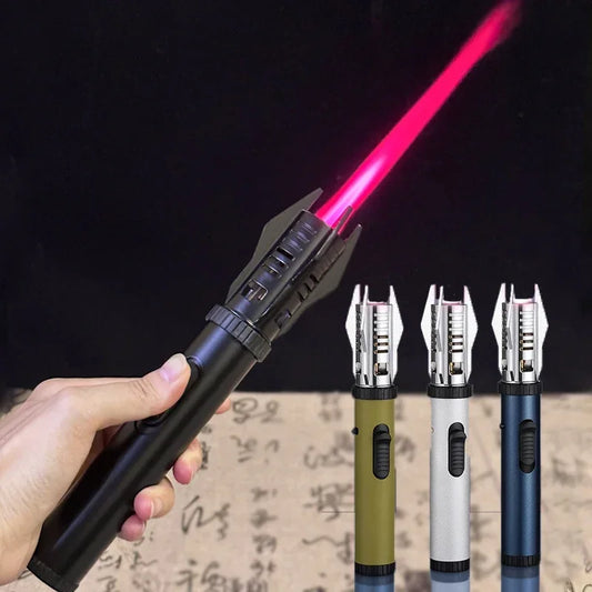 Unleash the power of fire in your hands with the KYJG Lightsaber Torch Lighter, a futuristic tool that pairs bold style with high heat performance.