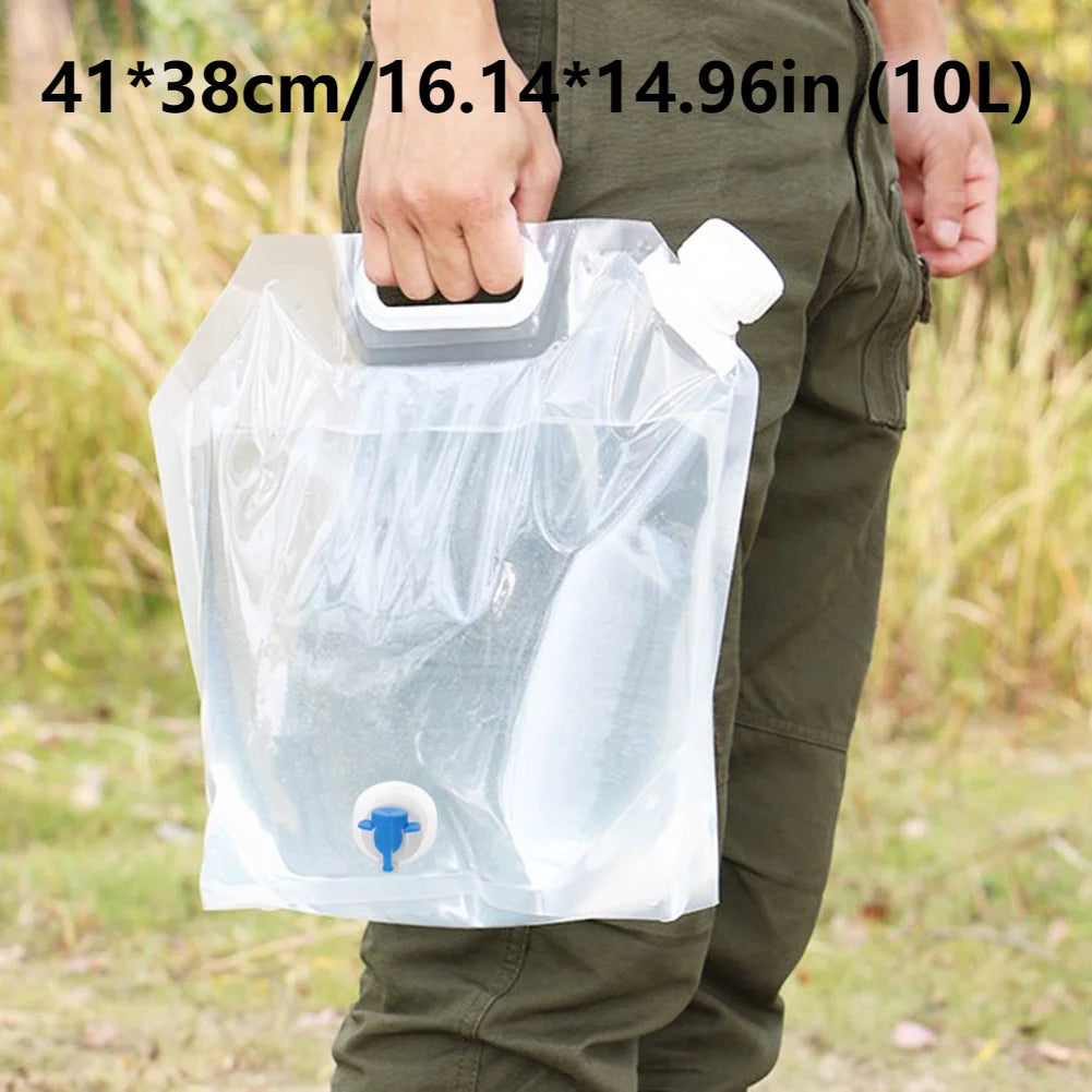 12L Water Storage Container With Spigot Leakproof For Camping And Hiking