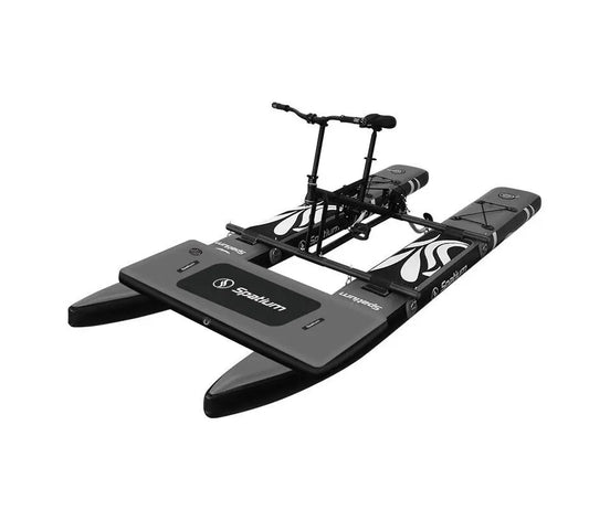 Spatium Sup Water Bike Inflatable Pedal Boat 2.0 for Lake Stable and Easy Drive